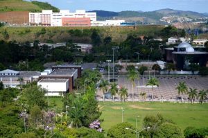 CCampus UFJF: espaço público livre usado para a prática de exercícios