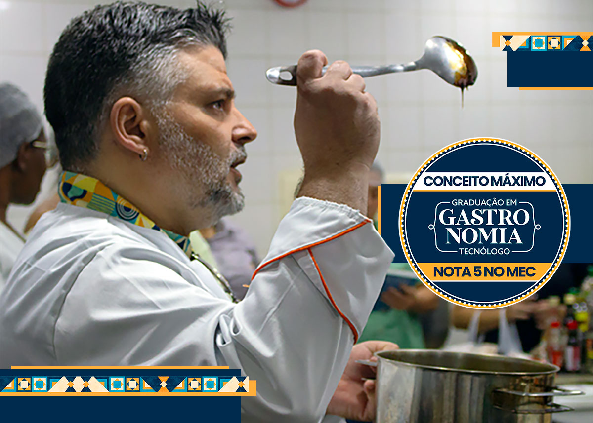 Faculdade de Gastronomia nota máxima! - EnsinE entre melhores do país